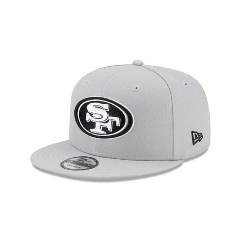 NFL San Francisco 49ers Coaches 9Fifty Snapback (IBE9901) - Grey New Era Caps